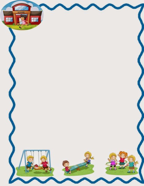 Рамка для режима дня в детском саду
