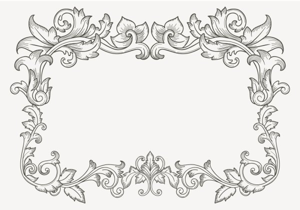 Винтажные рамки