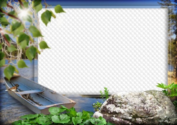 Фоторамка рыбалка