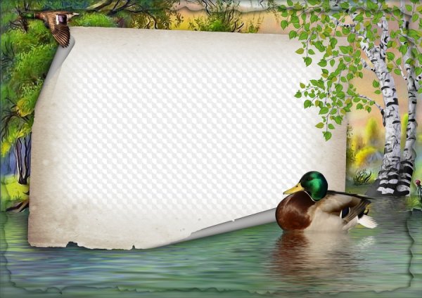 Фоторамки на речке