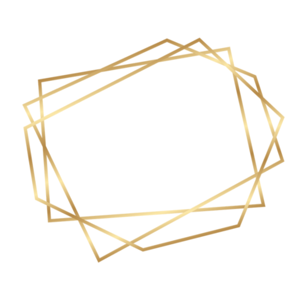 Геометрические линии золото
