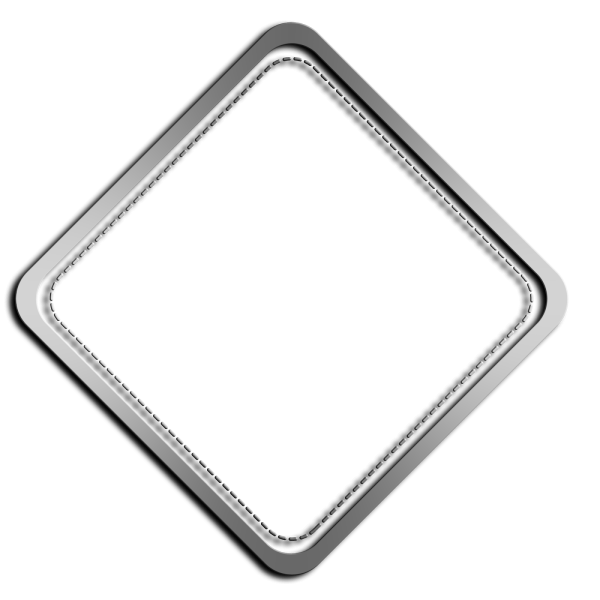 Квадратная металлическая рамка