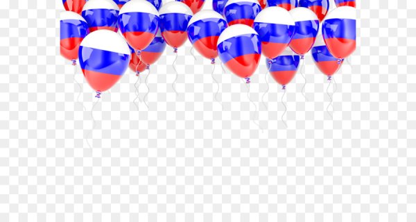 Шарики российский флаг