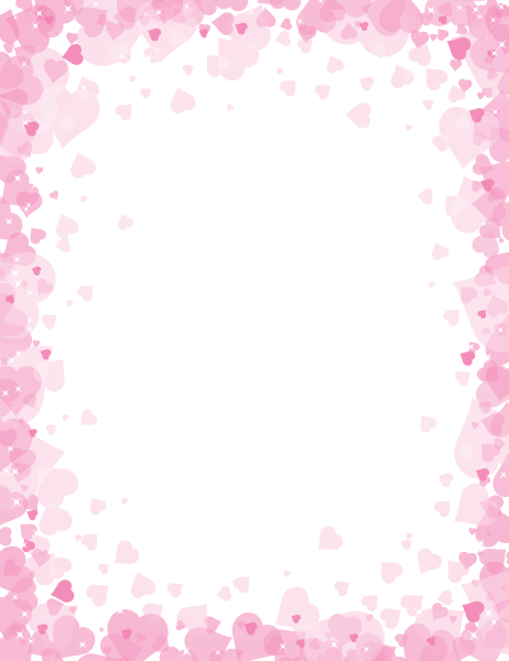 Розовая рамка