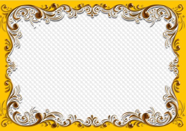 Рамка для презентации в русском стиле