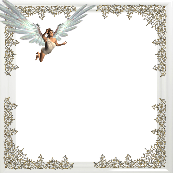 Православная рамка с ангелами