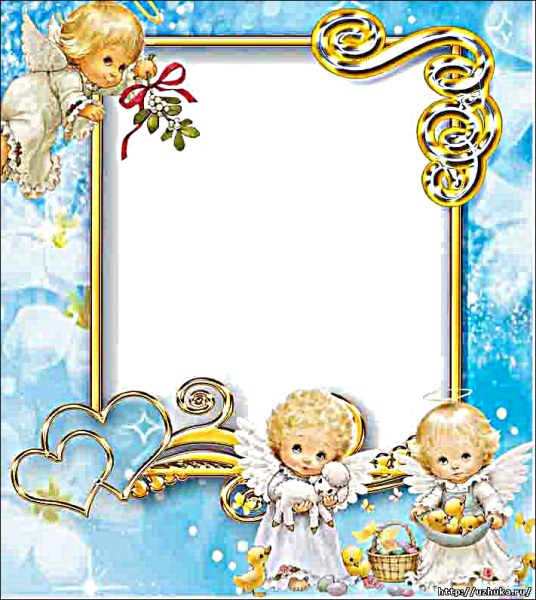 Фоторамка с ангелочками