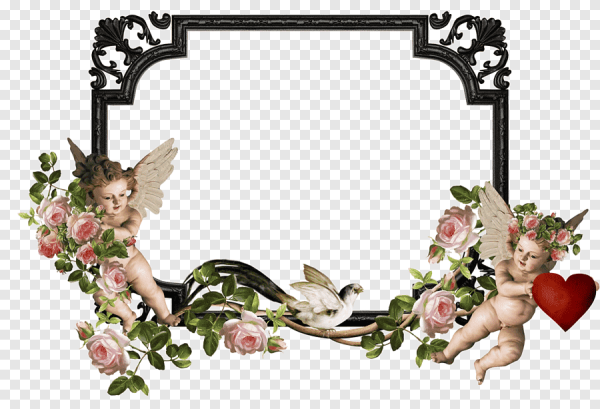 Рамка с ангелами