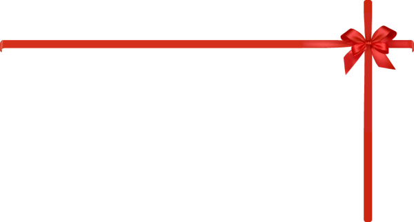 Рамка красная лента