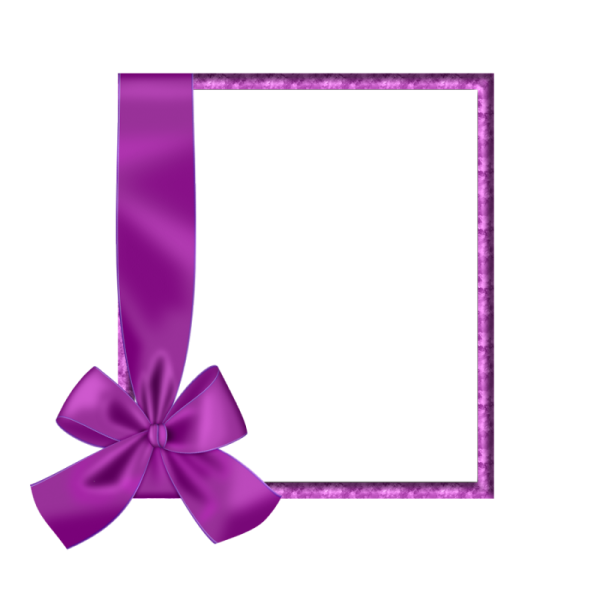Рамка с бантиком