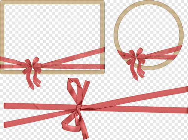 Рамка с бантиком