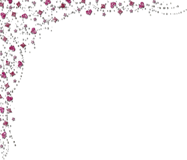 Рамка с блёстками