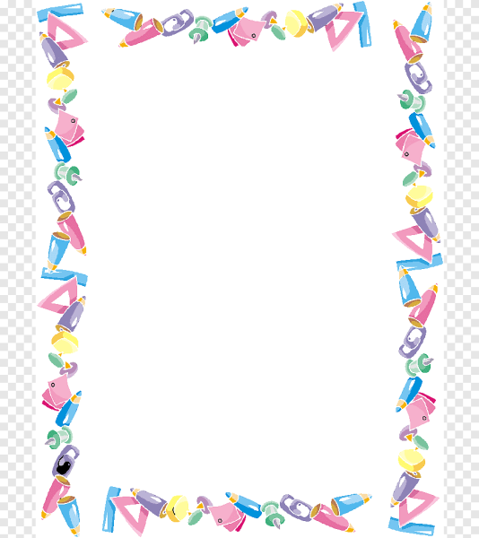 Рамки для текста школьные