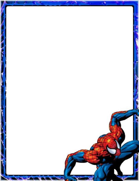 Рамка человек паук