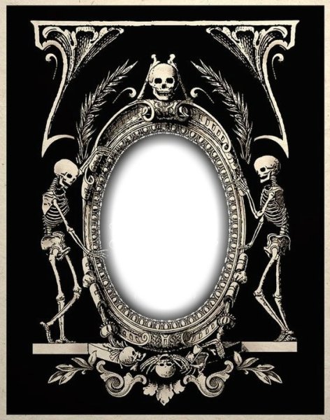 Фоторамка в готическом стиле