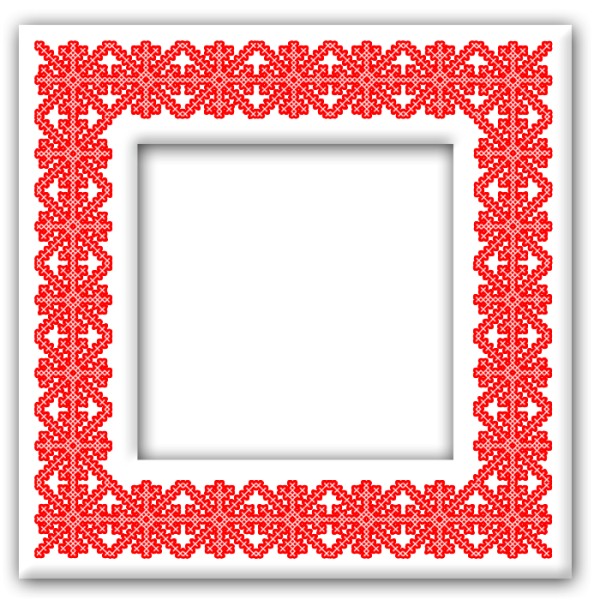 Славянский узор рамка