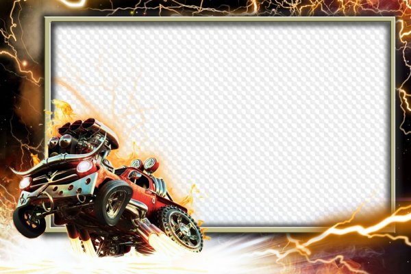 Рамки с мотоциклом