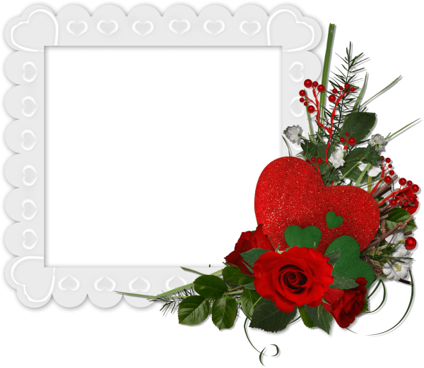 Фоторамки с букетами цветов