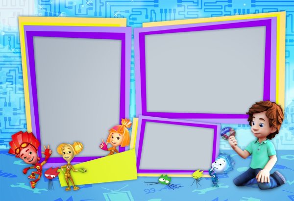 Фон для презентации с Фиксиками