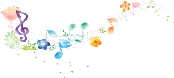 Музыкальный фон для фотошопа