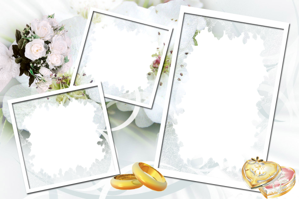 Рамки для свадебного альбома