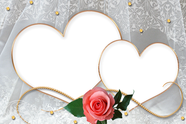 Фоторамка для свадебной фотографии