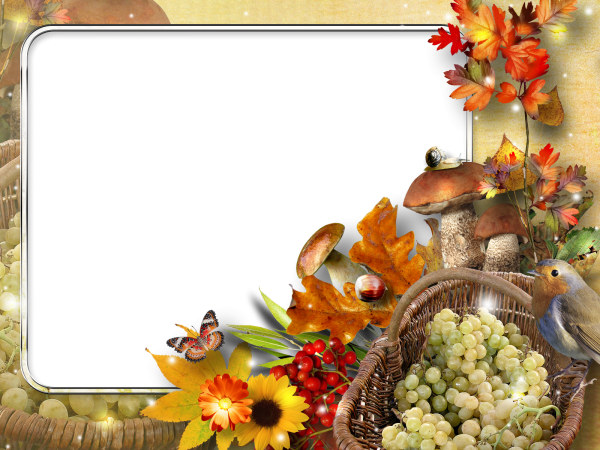 Осенняя рамка