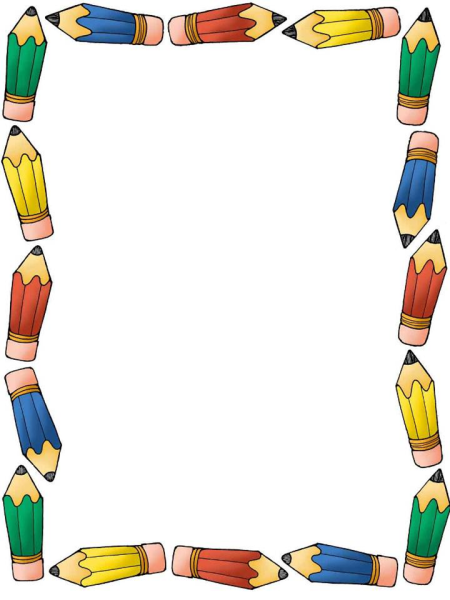 Рамки для текста школьные