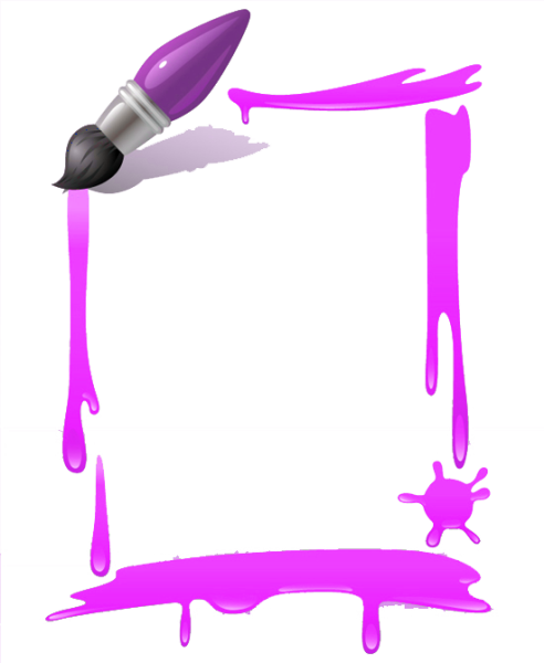 Рамка Кисточки