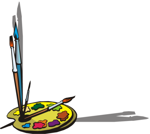 Рамка карандаши и Кисточки