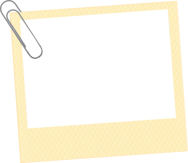 Рамка для текста на скрепках