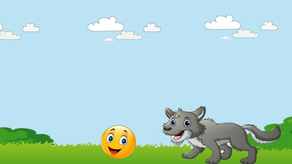 Иллюстрация к сказке Колобок