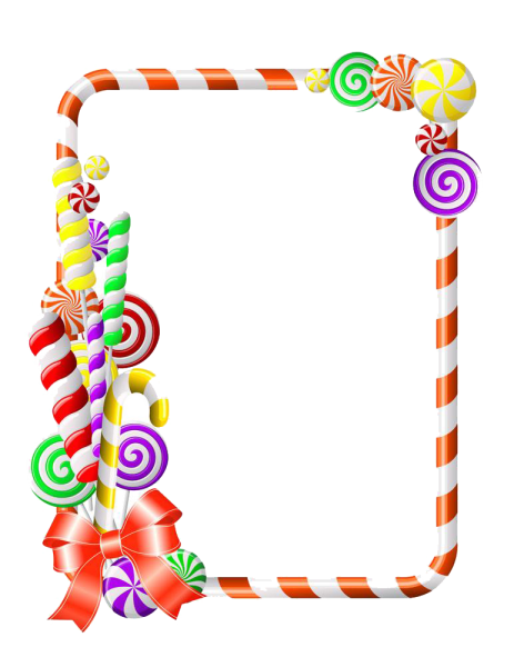 Конфетная рамка