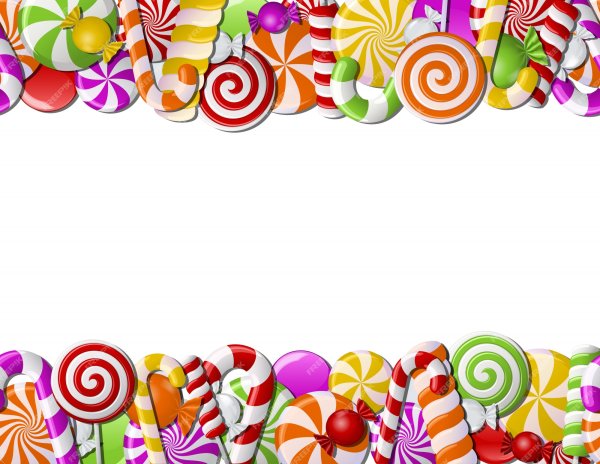 Рамка конфетки