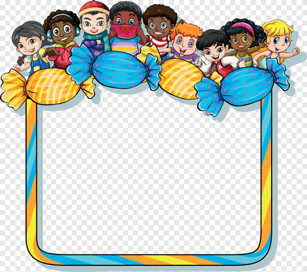 Рамки для текста дети разные