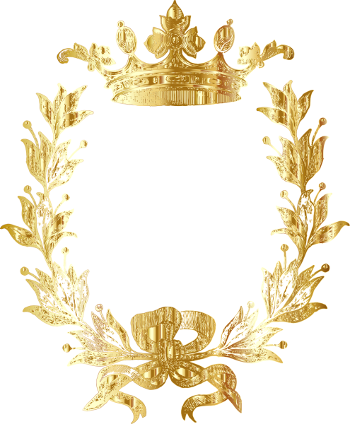 Золотой лавровый венок