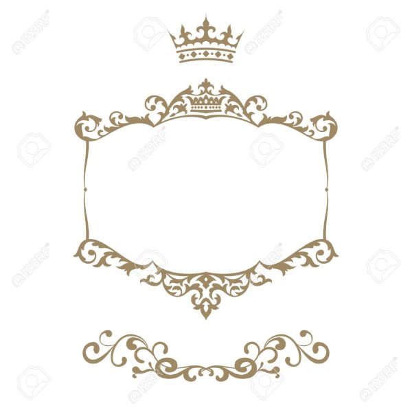Рамка с короной