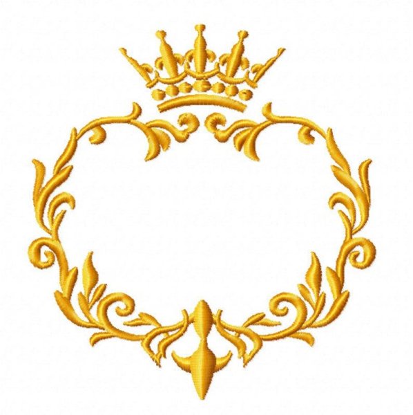 Вензель с короной