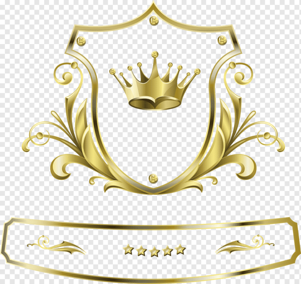 Золотая рамка с короной