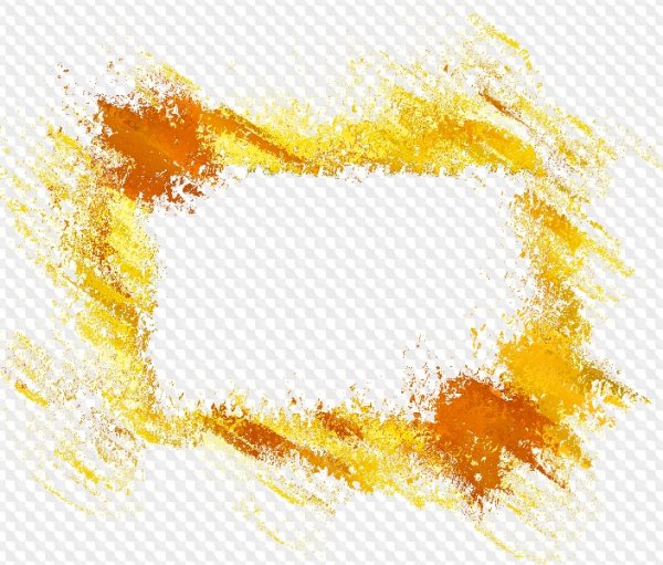 Рамка мазок кисти