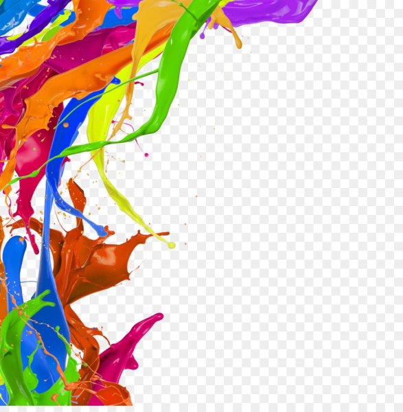 Брызги краски