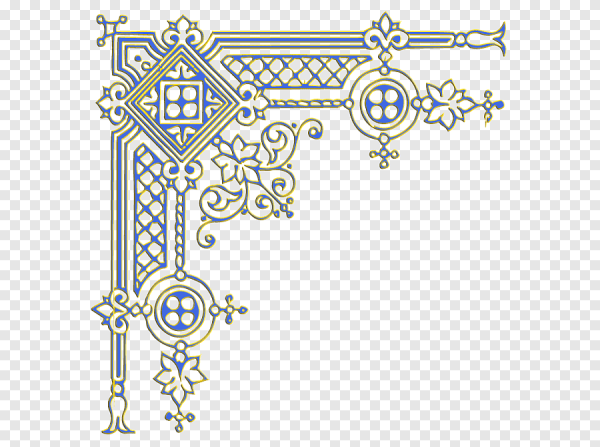 Узор угловой православный