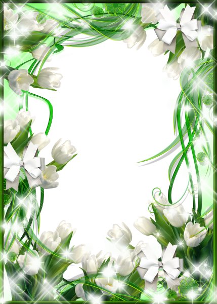 Красивая Весенняя рамка