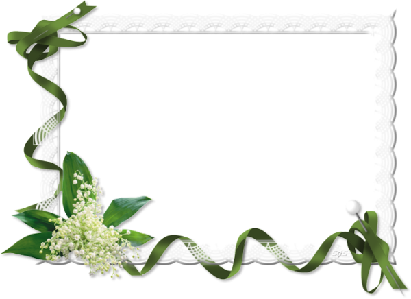 Рамочка Ландыши