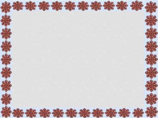 Чувашский орнамент рамка