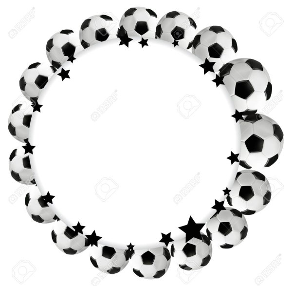 Мячики в круглой рамке