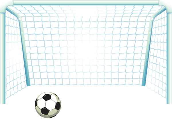 Футбольные ворота мультяшные