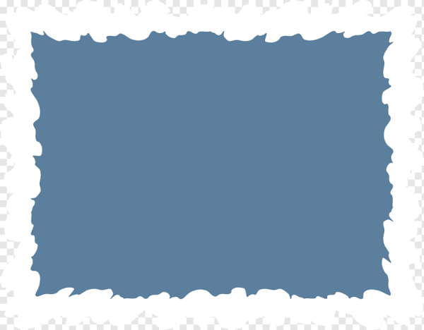 Рамка с неровными краями