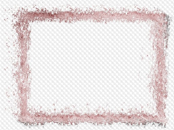 Рамка с размытыми краями