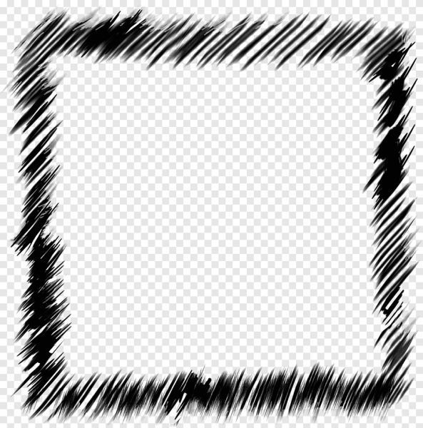 Рамка для фотошопа штрихи